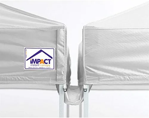 Vista 5 de Impact Canopy Tienda de campaña con toldo de 10 pies, color negro