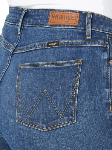 Vista 5 de Wrangler Jeans de talle alto para mujer