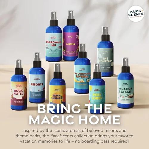 Vista 7 de Park Scents Resorts – Floridian Theme Park Inspired Luxury Hotel Fragrance Room Spray – Espray ambientador de trébol, aloe, cítricos y margaritas