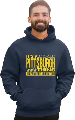 Vista 75 de Go All Out Sudadera con capucha It's A Pittsburgh Thing You Wouldn't Understand para hombre y mujer