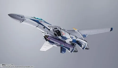 Vista 14 de TAMASHII NATIONS - Macross Frontier -VF-25 Messiah Valkyrie Worldwide Anniversary Bandai Spirits DX Chogokin Metal fundido coleccionable
