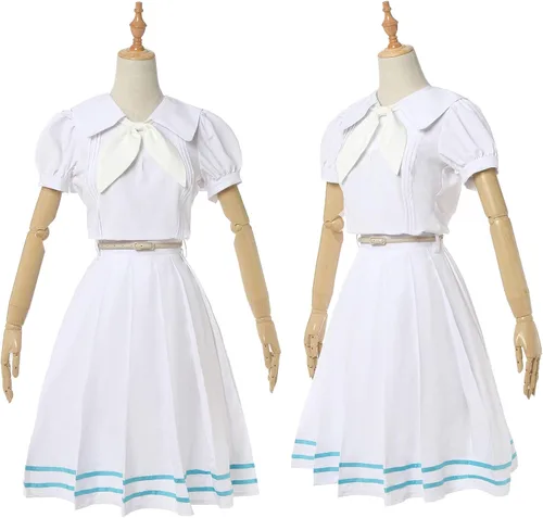 Vista 4 de LTAKK Haru Beastars Cosplay Outfits Haru Dress Anime Beastars Costume Women School Uniform Rabbit Girl Dress
