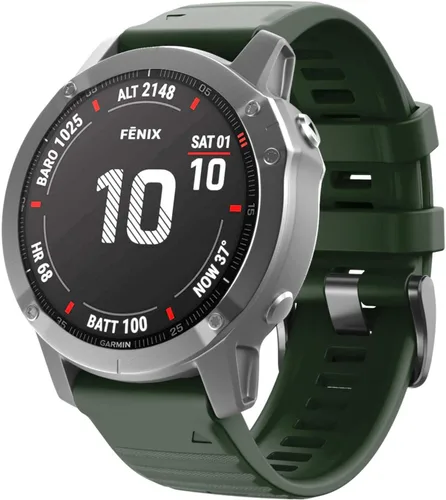 Vista 2 de NotoCity Compatible con Fenix 6 Correa de reloj de 0.866 in para Fenix 8 1.850 in/Fenix 6/Fenix 6 Pro/Fenix 5/Fenix 5 Plus/Forerunner 935/Forerunner