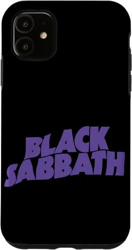 Vista 8 de Funda con logotipo oficial de Black Sabbath Purple para iPhone 17