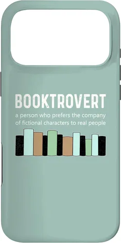 Vista 22 de Booktrovert Book Lover Book Worm Reading Nerd Bookshelf Case for iPhone 17