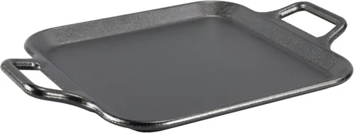 Vista 8 de [Usado] Lodge BOLD Plancha de Hierro Fundido Sazonado de 12 Pulgadas, Utensilios de Cocina de Diseño Vanguardista Design-Forward BOLD - Utensilios