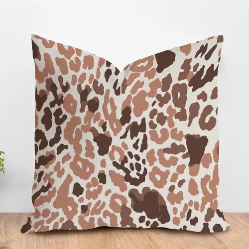 Vista 41 de ArogGeld Funda de almohada para sofá, guepardo y leopardo, estampado de leopardo, funda de cojín decorativa de granja para sala de estar