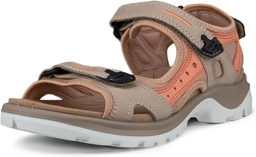 Vista 49 de ECCO Yucatan, sandalia deportiva para mujer Aire/Nubuck azul polvoriento