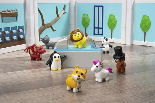 Vista 5 de Colección de celebridades de Roblox - Adóptame: Juego de muñecas de tienda de mascotas Deluxe [incluye artículo virtual exclusivo]
