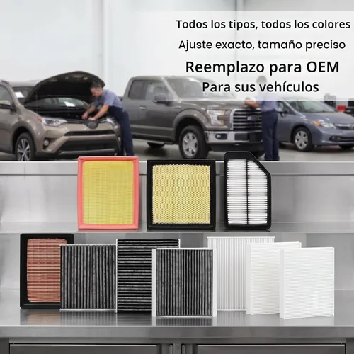 Vista 2 de Filtro de aire de cabina de motor peine para Honda Accord 1.5L 2025 2024 2023 (solo apto para 1.5 litros)
