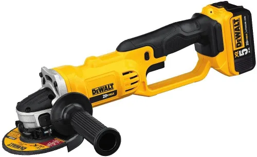 Vista 3 de DEWALT Kit de herramientas de amoladora angular 20V MAX* 4-1/2 pulgadas (DCG412P2)