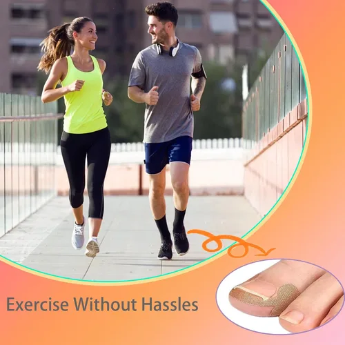 Vista 7 de Kit corrector de uñas encarnadas con tiras de corrección flexibles y cinta – Juego de herramientas profesionales de pedicura en el hogar