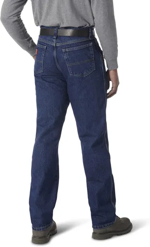 Vista 3 de Wrangler Riggs Workwear Jeans de cinco bolsillos de ajuste relajado para hombre