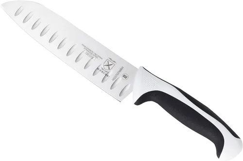 Vista 48 de Mercer Culinary Mercer Cutlery Millennia - Cuchillo de chef de 8 pulgadas, codificado por colores, juego de cuchillos de 4 piezas, alto carbono