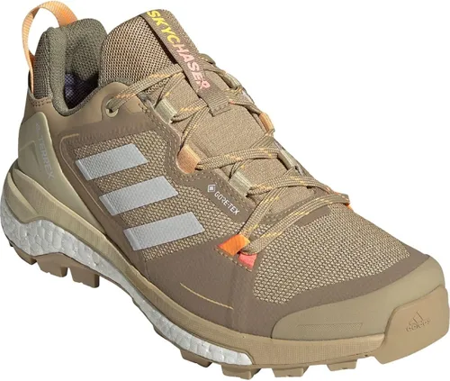Vista 6 de adidas Terrex Skychaser Gore-TEX 2.0 Zapatos de senderismo para mujer, Sky RushGrey SixAcid Red, 5