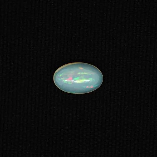 Vista 3 de Gempires Natural Ethiopian Opal Gemstone, 15x9 mm Oval Cabochons Opal Stone, October Birthstone, Pocket stone, Loose Gemstone for