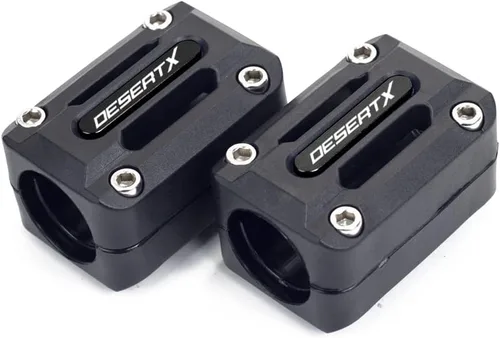 Vista 3 de 2021 2022 para Ducati Desert X DesertX Accesorios de motocicleta Protector de motor Barra de choque Protección Bloque de parachoques Titanio