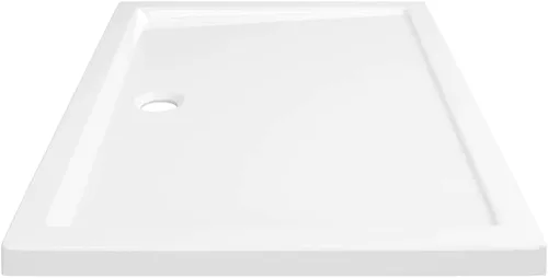 Vista 6 de vidaXL - Base de ducha rectangular ABS color blanco 27.6 x 39.4