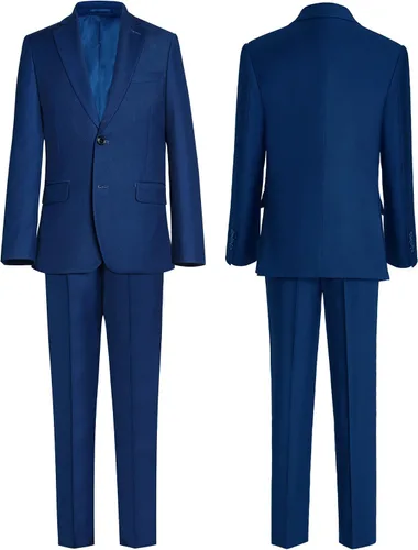 Vista 2 de Conjunto de traje formal de vestir ajustado para niños