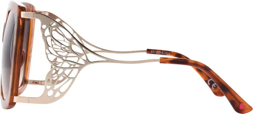Vista 3 de Betsey Johnson Gafas de sol Fly Away Square para mujer
