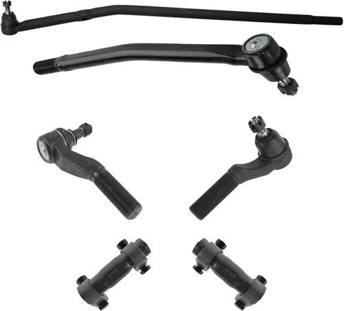 Vista 200 de TRQ Kit de dirección delantera con barra de acoplamiento de fuelle de piñón y cremallera compatible con Toyota Echo 2000-2005