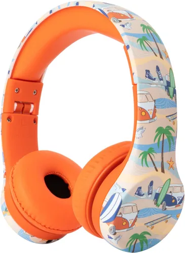 Vista 17 de Snug Play+ Kids Auriculares para Niños – Volumen Limitado a 93dB para Escuchar de Forma Segura – Auriculares Plegables y Duraderos para Niños