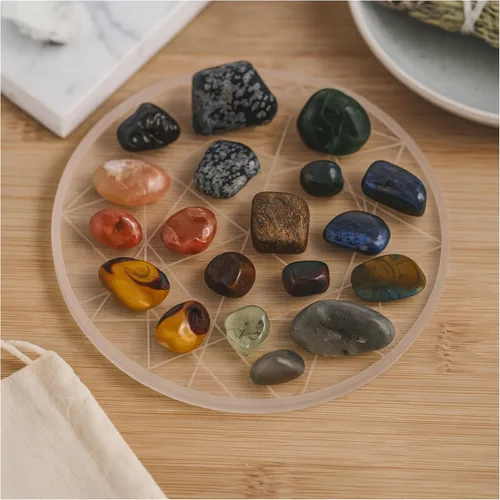 Vista 6 de Tumbles de piedras preciosas Piedras metafísicas Bolsas de 7.05 oz Bronzita Broncita