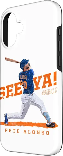 Vista 2 de Funda para iPhone 16 See Ya! Pete Alonso New York MLBPA