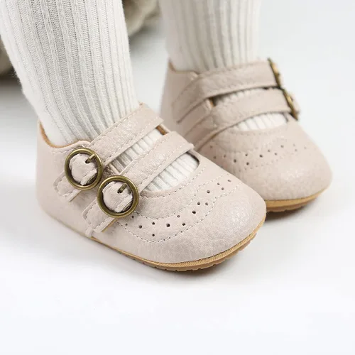 Vista 2 de BENHERO Zapatos de bebé para niñas zapatos planos Mary Jane para bebé vestido de boda zapatos deportivos para bebé