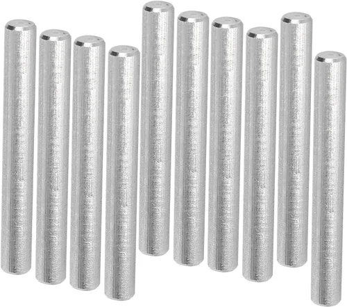 Vista 6 de 10 unidades DShaft 410100060050, acero inoxidable compatible con robots Gobilda TETRIX, eje D de superficie plana, compacto en tamaño, pero poderoso