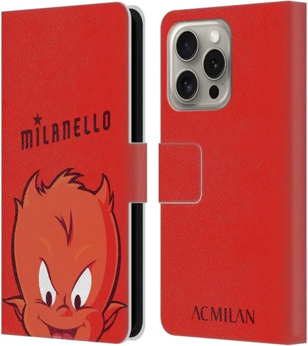 Vista 93 de Head Case Designs Officially Licensed AC Milan Dream Big Children Leather Wallet Case Compatible with Apple iPhone 11