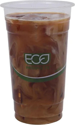 Vista 10 de Eco-Products, Inc GreenStripe - Vasos para bebidas frías, Transparente, 1000