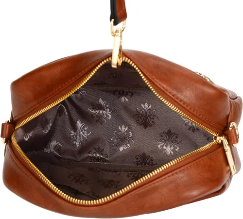 Vista 5 de sqlp Mini bolso cruzado para mujer, tamaño pequeño, con cremallera, bolso de hombro