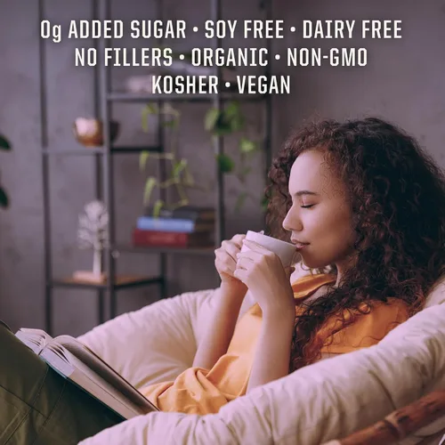 Vista 5 de Polvo de raíz de maca orgánica amarilla – 8 gramos de superalimento orgánico adaptogénico por porción, apoya la energía, la resistencia, el estado