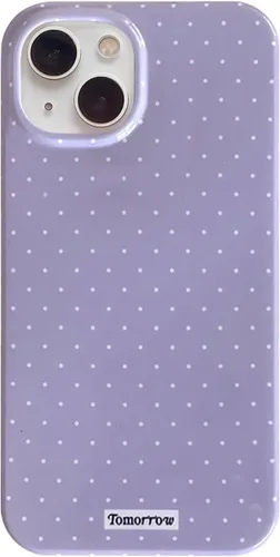 Vista 70 de inewateri Funda compatible con iPhone 11 con bonito diseño estético de lunares a la moda, fundas simples para TPU suave, funda de protección Negro