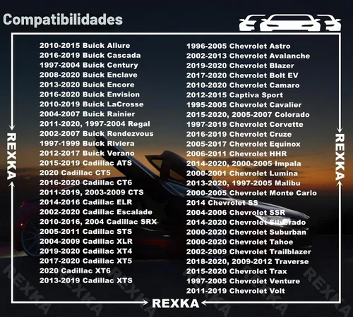 Vista 3 de Rexka Juego de 10 juegos de guardabarros cubierta de parachoques Splash Shield Wheelhouse Liner Bolt Tornillo U Tuercas Kit para GM 11570498 10 Sets