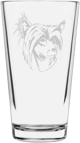 Vista 315 de Podenco Canario - Vaso de pinta de 16 onzas con temática de perro personalizado
