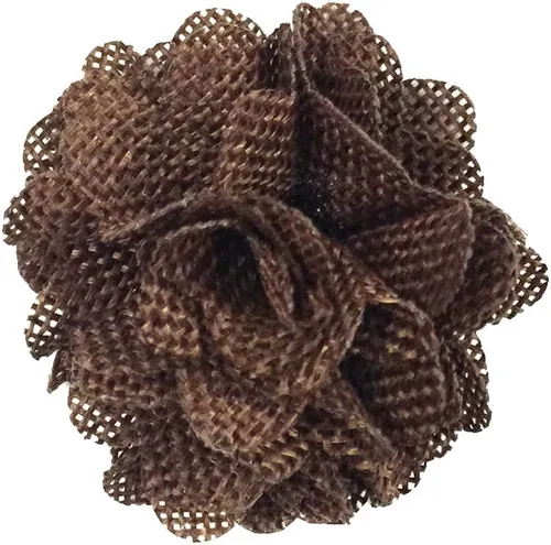 Vista 10 de Wrapables® Shabby Chic - Flor de arpillera de 2 pulgadas de diámetro (juego de 20), gris ceniza