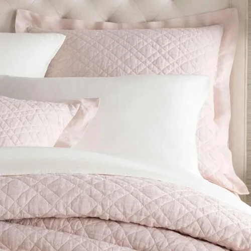 Vista 8 de Pine Cone Hill Washed Linen Quilted Sham Marfil