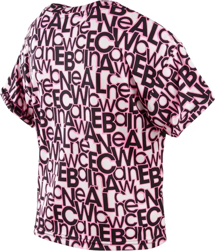 Vista 4 de New Balance Conjunto de pantalones cortos activos para niña, camiseta de rendimiento de 2 piezas y pantalones cortos de gimnasio (4-12)