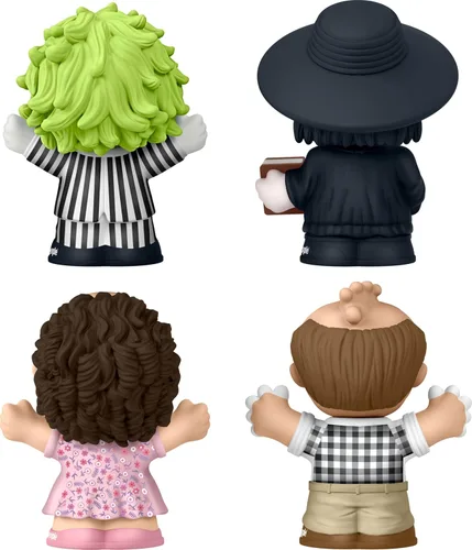 Vista 6 de Little People COLLECTOR Beetlejuice, juego de 4 figuras