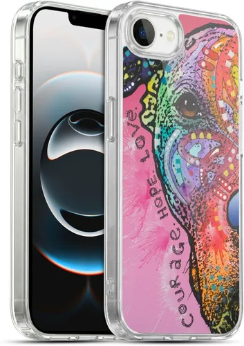 Vista 156 de Oficial Dean Russo perros 3 suave funda de Gel para Apple Iphone 7 Plus/8 Plus, Amy