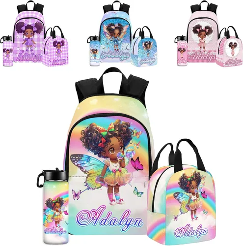 Vista 193 de Texto personalizado Elefante desgaste gafas mochila mochila mochila casual Daypack bolsa para mamá niñas, color86-4, Mochilas Daypack