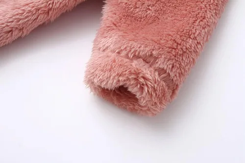 Vista 5 de Traje de nieve para bebé recién nacido, con forro polar, cálido con capucha para bebé