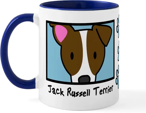 Vista 44 de CafePress Taza de café de cerámica Anime American Eskimo de 11 oz (11.0 fl oz)