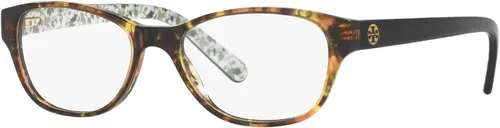Vista 3 de Tory Burch TY2031 - Gafas para mujer color tortuga amarilla 49 amarillo Yellow Tortoise
