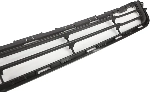 Vista 4 de Parrilla para parachoques delantero inferior, ajuste para Ford Fusion/Mondeo 2013-2016, estilo Mustang, color negro cromado