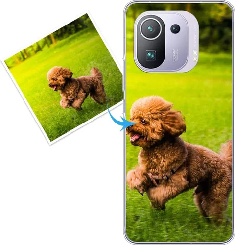 Vista 284 de Funda personalizada compatible con Oppo A1 Pro, fundas de teléfono personalizadas con imagen de foto, imagen de texto, cubierta transparente