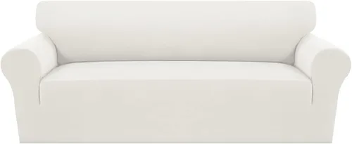 Vista 19 de MeilleMaison Funda elástica para sillón 2024, 1 pieza, lavable, protector de muebles para mascotas, funda de sofá antideslizante con parte inferior