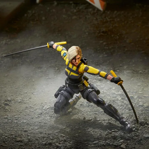 Vista 6 de G.I. Joe Classified Series Agent Helix, figura de acción coleccionable, 104, figuras de acción de 6 pulgadas para niños y niñas, con 8 piezas